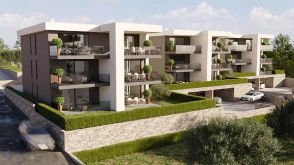 Exklusive Neubau-Wohnung mit Meerblick in Umag – Provisionsfrei & Schlüsselfertig!